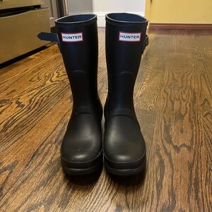 Hunter Black Rain Boots